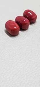 Coral Rojo de Calidad FIEN, Corte Ovalado, Piedra Natural, Gema Suelta para la Fabricación de Joyas, Colgantes y Pendientes - Product Image 6