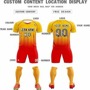 Maillots de football formels à coupe classique personnalisables, respirants, à manches courtes, sublimation, vente en gros, polyester, téléchargés par Dress Sports - Product Image 6