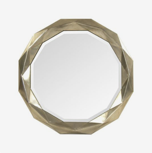 Design personnalisé Décoration d'intérieur Miroir mural décoratif pour la maison Miroir en métal couleur or par un exportateur indien - Product Image 5