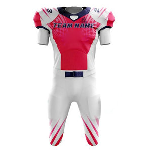 Uniforme de Fútbol Americano de Estilo Único, Personalizado para Equipos Nacionales, Transpirable, Corto, 100% Poliéster, Personalizable, de Alta Calidad - Product Image 1