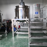 APVO Mélangeur chauffant électrique 200L pour pâtes macaronis machine à mélanger les détergents liquides