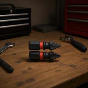 Jeu de 2 embouts de visseuse à chocs Facom 25 mm Pozidriv Flextorq - Product Image 3