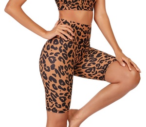 Shorts de cycliste pour femmes personnalisés High Street, polyester/spandex, taille mi-haute, longueur cuisse, respirant, personnalisable, sublimation intégrale - Product Image 1