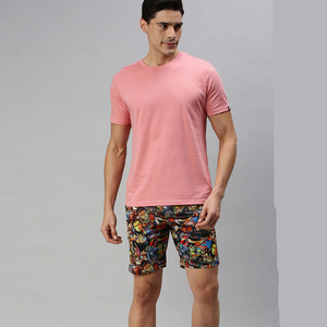 กางเกงผู้ชายหลากสีสัน ทรงฮิปสเตอร์ ผลิตจากโพลีเอสเตอร์ 100% เป็นมิตรต่อสิ่งแวดล้อม ระบายอากาศได้ดี ไม่ยับ แห้งเร็ว เนื้อผ้านุ่ม เอวยางยืด - Product Image 5