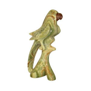 Estatuilla de ónix hecha a mano, escultura de Animal de mármol, estatua de piedra artística tallada, decoración inspirada en la naturaleza, regalo de colección - Product Image 3