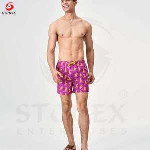 Bañador para Hombre, Traje de Baño Transparente, Ropa de Playa, Pantalones Cortos de Verano - Product Image 6