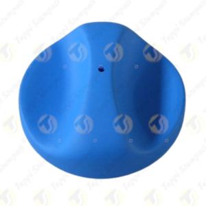 Bouchon de réservoir de carburant ergonomique en plastique bleu 690 Bayonet |   Vente en gros industrielle |   Code HS 85030091 - Product Image 1