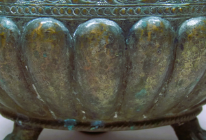 Jardinières en métal poli en cuivre brillant de forme ronde au design patiné rustique pour la décoration de jardin à domicile, jardinières décoratives au prix le plus bas - Product Image 5