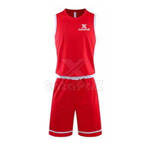 Uniforme de basket-ball haute performance personnalisé, vêtements de sport de couleur unie avec technique imprimée respirante - Product Image 2
