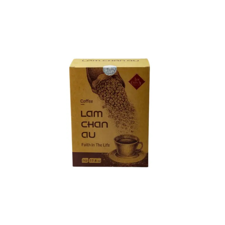 Lca Koffiepoeder (Bruine Doos) Gedroogde Koffie Top Verkoop Gebruikt Als Een Geschenk Oem/Odm Custom Verpakking Van Vietnam Fabriek Groothandel Bulk