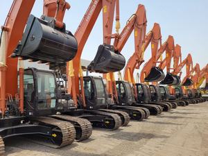 Excavatrice sur chenilles Hitachi PC200 d'occasion en gros, mini, petite, 220, 38 tonnes, moteur Kawasaki, engrenage, roulement, pompe, moteur, godet de 0,2 m - Product Image 6