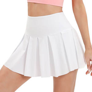 Falda Deportiva de Tenis para Mujer con Shorts Integrados, Plisada, Cintura Alta, Spandex/Poliéster, Elástica en 4 Direcciones, Transpirable y Absorbente de Humedad, MOQ Bajo - Product Image 6
