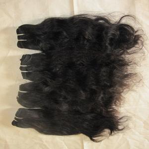 Grade <b>Remy</b> Natural Black Wavy <b>Human</b> <b>Hair</b> <b>Extensions</b> - Product Image 2