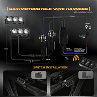 Bombilla LED de Alta Eficiencia X3 14000LM para Faros Antiniebla de Automóvil, de Aluminio, Resistente al Agua IP68, Plug-and-Play, Iluminación Automotriz