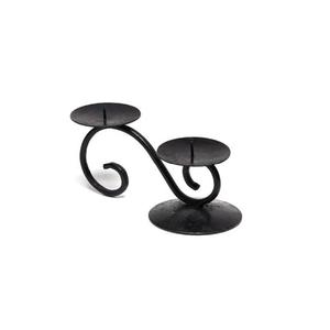 เชิงเทียนโลหะเคลือบนิกเกิลเงา3แขนสำหรับตกแต่งทำด้วยมือ - Product Image 6