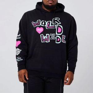 Custom Logo French Terry Hoodies | Heavyweight Unisex Streetwear | Screen <b>Printed</b> | Quick Dry | Clothing Manufacturer - Product Image 1