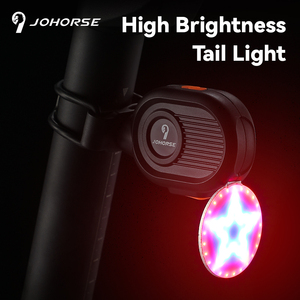 Feu arrière LED COB haute luminosité, étanche IPX6, rechargeable USB Type-C, 4 modes, feu de sécurité pour <span class=keywords><strong>vélo</strong></span> de route - Product Image 2