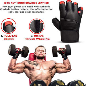 Protection complète de la paume et poignée supplémentaire Gants de gymnastique d'haltérophilie/Gants d'haltérophilie de gymnastique pour hommes et femmes - Product Image 6