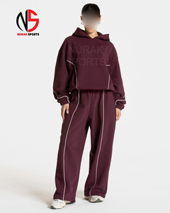 Hot Selling Unisex Custom Cotton Nurak Hoodies High Quality Men's Heavy <b>Weight</b> Sweatshirt Sets Top Quality Product In 2026 - Product Image 1