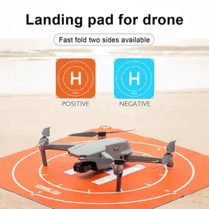Accesorios para drones pequeños a medianos, delantal naranja y azul de doble cara de 50CM para uso de piezas de drones - Product Image 1