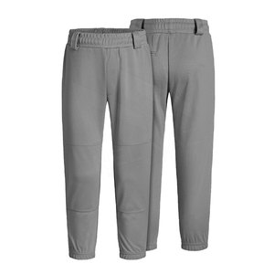 Pantalones de béisbol y softball hechos a medida unisex, ropa deportiva de alta calidad, pantalones lisos transpirables recién llegados en talla grande - Product Image 3