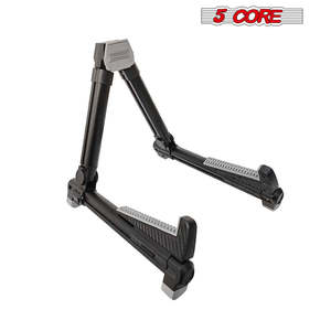 5 Core <b>Guitar</b> Stand Adjustable A Frame Shape w Rubber Pad Arms Supports Acoustic Electric Bass - Product Image 2