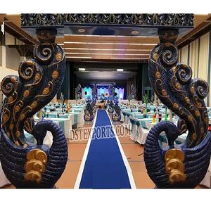 ชุดรูปแบบนกยูงประตูต้อนรับสำหรับงานแต่งงานแกรนด์บอลลีวูดตกแต่งประตูทางเข้างานแต่งงานอินเดียใต้ตกแต่งทางเข้างานแต่งงานมาเลเซีย - Product Image 1