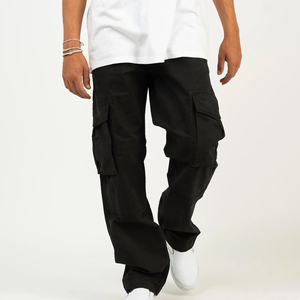 Pantalon cargo léger taille moyenne décontracté pour homme de la meilleure qualité en vente à séchage rapide et durable - Product Image 1