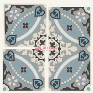 Carrelage en ciment 200x200 de style marocain, idéal pour les projets de rénovation modernes. - Product Image 1