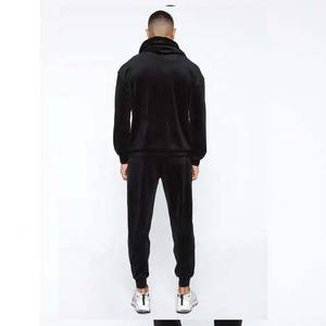 Conjunto de 2 Piezas de Chándal de Terciopelo 100% Algodón con Capucha y Logotipo Personalizado para Maternidad, Talla Grande para Hombre, para Invierno - Product Image 6