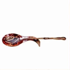 Colorful Hand Painted <b>Spoon</b> <b>Rest</b> 5 Inches <b>Ceramic</b> <b>Spoon</b> Holder 2 Metal Kitchen Holder for Spatulas <b>Spoons</b> Tongs More - Product Image 4