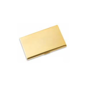 ที่ใส่บัตรอลูมิเนียมสีทองหรูหราเป็นที่ต้องการสูงสำหรับใช้ในสำนักงานและการสร้างแบรนด์ส่วนบุคคลมีจำหน่ายในราคาโรงงาน - Product Image 1