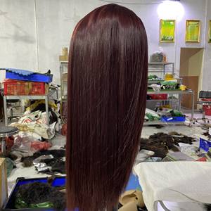 Hot Trend <b>2023</b> Human Hair Bob Straight Human Hair Wigs Double Drawn 100% Raw Lace Frontal Wigs Virgin Lace Frontal Wigs - Product Image 5