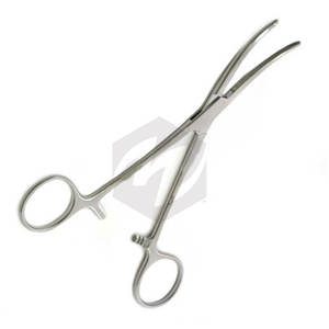 Pinzas de Carmalt de Rochester, pinzas quirúrgicas curvadas para mano izquierda, agarre de tejido, hemostasia, instrumentos médicos - Product Image 4