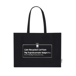 Borsa Tote in Cotone Riciclato Lilan, Gadget Sostenibile, Articolo Promozionale Ecologico - Product Image 2