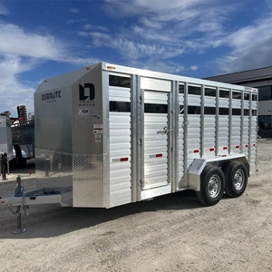 2026 DuraLite AL15BP Livestock <b>Trailer</b> for sale - Product Image 1