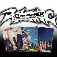 Paquete de 96 Fotolibros de Papel Plástico Coreanos Sellados, KPOP RIIZE [RIIZING], Versión Coleccionable del Mini Álbum, Set de Fotografías en CD, para Todas las Edades