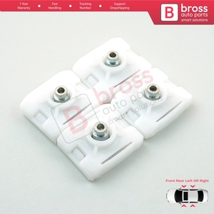 BWR1183 Juego de 4 piezas de guías deslizantes para elevalunas de Clase E W124 S W126 W140 W201 190 C W202 W203 1267200042 - Product Image 4