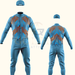 Prix d'usine, haute qualité, vente chaude, uniforme de baseball personnalisé pour hommes, vêtements de sport, maillot de baseball brodé - Product Image 3