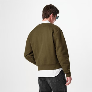 OEM personalizado Relax Fit Unisex Atlético sudadera de moda de los hombres sudadera de moda al por mayor llanura sudadera de uso diario - Product Image 4