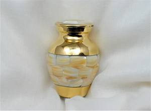 Elegant Cremation Urn with Floral Design Decorative and Functional <b>Memorial</b> <b>Keepsake</b> for Human Ashes - Product Image 6