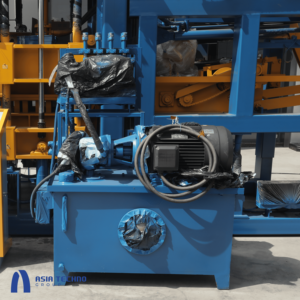 Máquina de fabricación de bloques de pavimentación de vibración automática hidráulica, molde esencial PLC, motor de cenizas volantes de arena, hormigón de construcción - Product Image 2