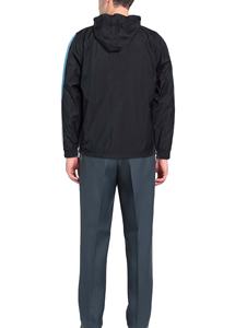 Veste coupe-vent pour homme vintage à fermeture éclair, légère, 100% polyester, avec poche avant, streetwear personnalisé - Product Image 6