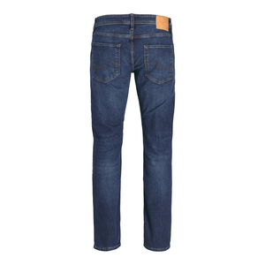 Jeans en denim tissé respirant uni pour homme, coupe droite, taille haute, 100% coton, décontracté, jeans personnalisés, pantalon en denim, vêtements de travail - Product Image 2