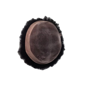 Peluca de Cabello Humano Indio 100%, Estilo Afro, con Ondas Sueltas y Profundas, Resistente al Agua, Base Mono BD - Product Image 1