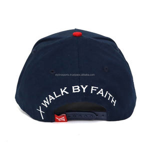 High Quality 5 Panel <b>Frame</b> Snap Back Hat Custom 3D M Embroidery American Baseball Cap Curved Bill <b>Printed</b> Flag Rubber Cotton - Product Image 4
