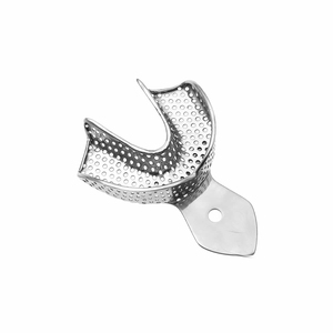 Bandejas de impresión dental de alta Calidad con certificación CE 100%, base de instrumentos quirúrgicos manuales de acero inoxidable de alta calidad - Product Image 1