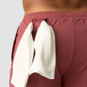 2. Pantalones cortos atléticos para hombre de alto rendimiento: Diseño de doble capa con soporte de compresión incorporado para correr y gimnasio - Product Image 4