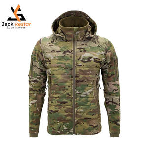 NOUVEAU 2025 Veste coupe-vent imperméable en softshell unisexe pour l'hiver, polyester, logo personnalisé, camouflage de chasse - Product Image 1