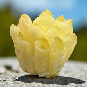 Wholesale Natural Citrine <b>Cluster</b> Specimens | Healing <b>Crystal</b> Mineral for Positive Energy, Home Decor & Reiki Meditation - Product Image 1
